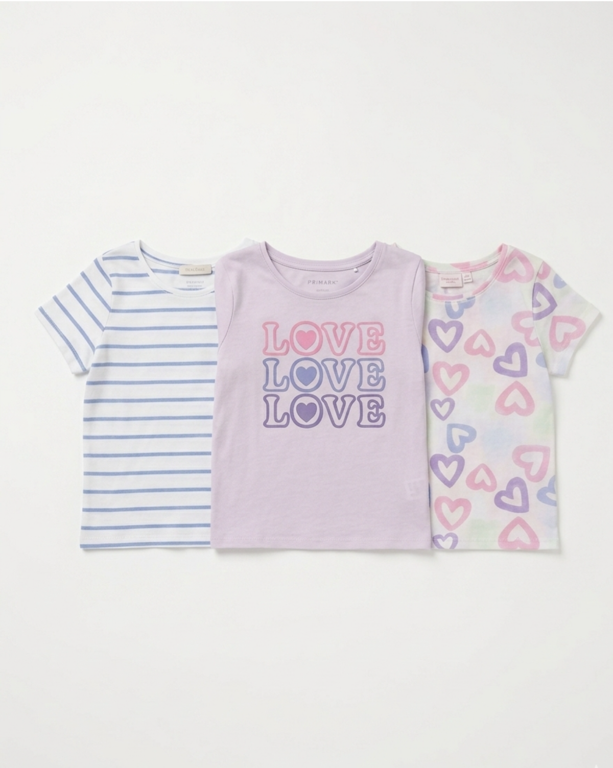 Bkind Kids' Love T-Shirt Set girl 3pc 8