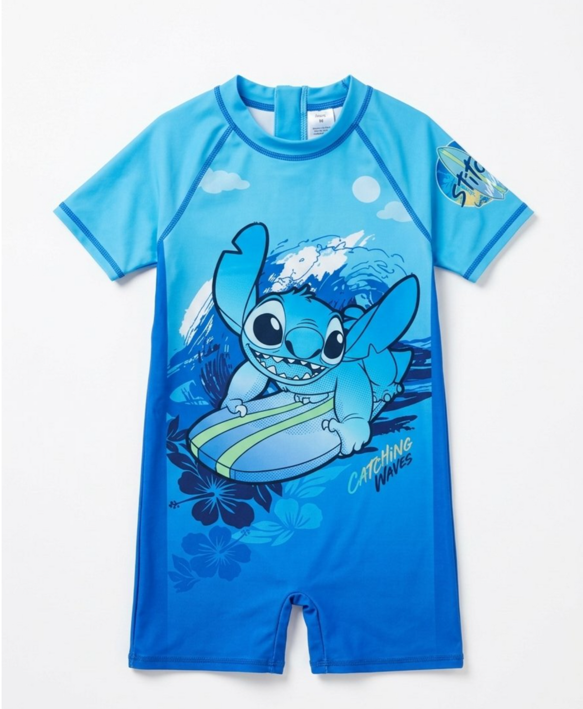 Disney Stitch Surfing Swimsuit Romper boy 10