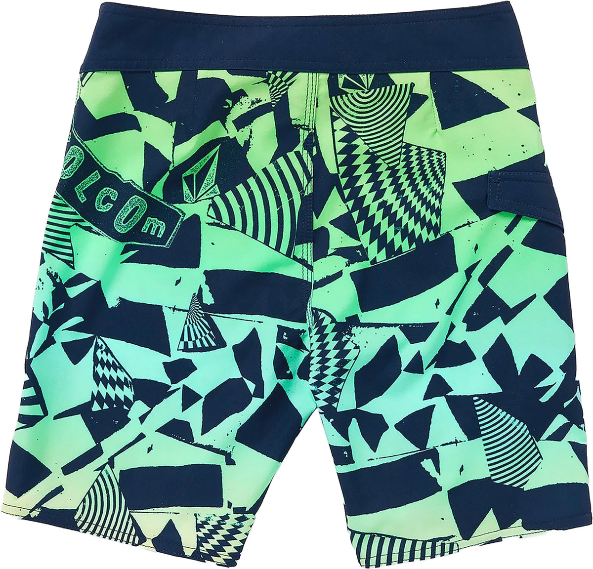 Volcom Big Boys Uprorar Mod Printed Board Shorts - Elg M