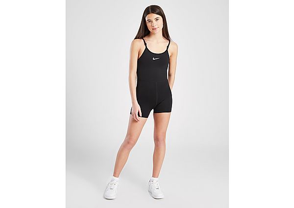 Nike Dri-FIT Girls One Unitard black Romper Large