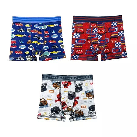 Disney Toddler Boys' 3pk Boxer Briefs 4T - Classic Pattern