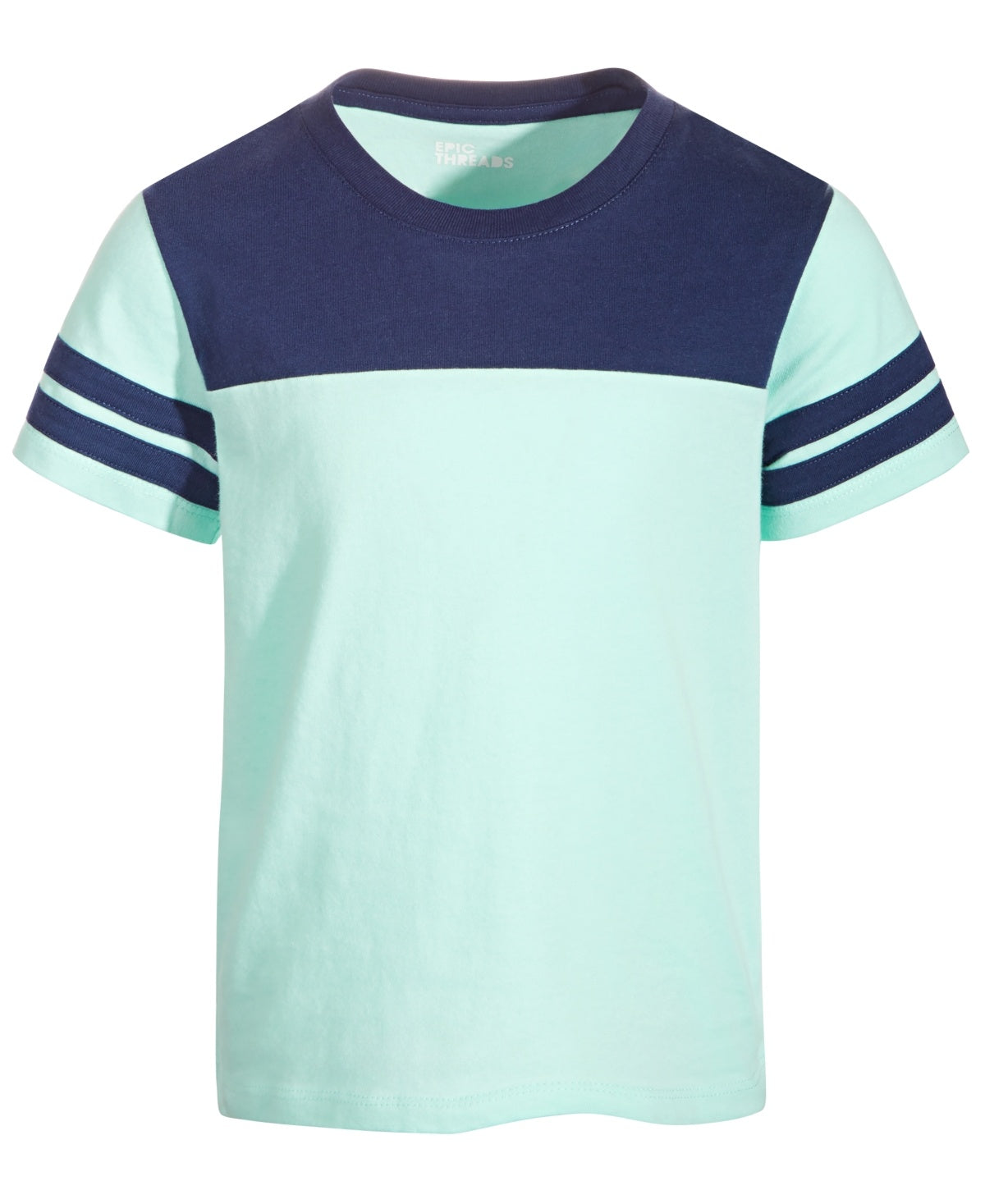 Epic Threads Little Boys Colorblocked T-Shirt - Gentle Lagoon
