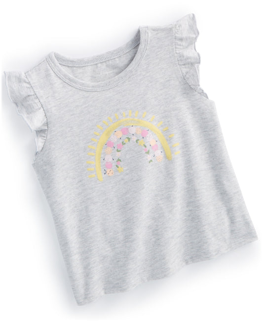 First Impressions Rainbow Sun Graphic T-Shirt