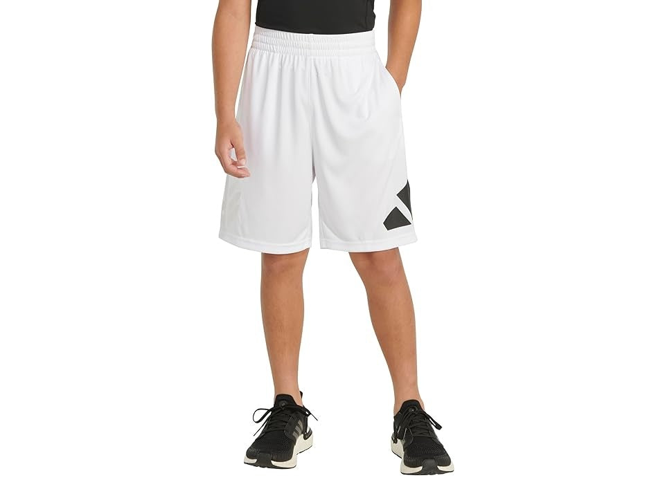 Adidas Kids ESS24 Performance Shorts, White, XL (16 Big Kids)
