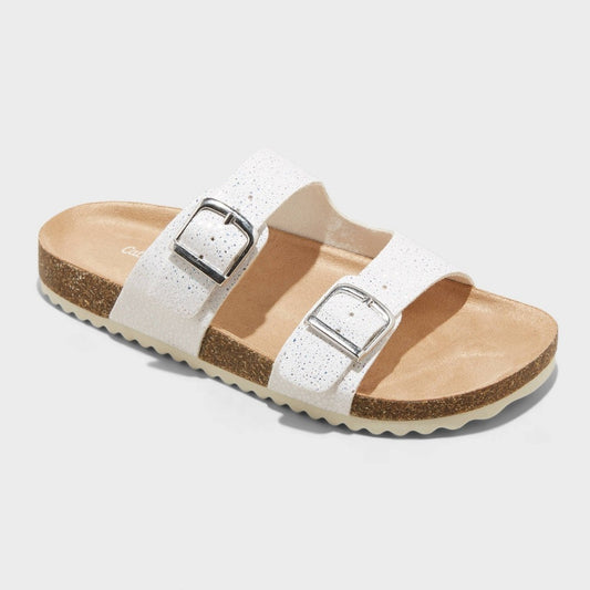 Kids' Drew Classic Solid Footbed Sandals - Cat & Jack™