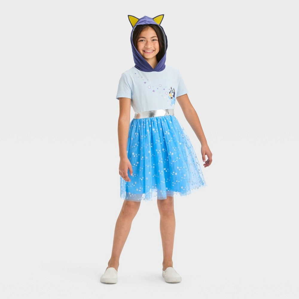 Bluey Girls' Cosplay Dress Navy Blue
XL