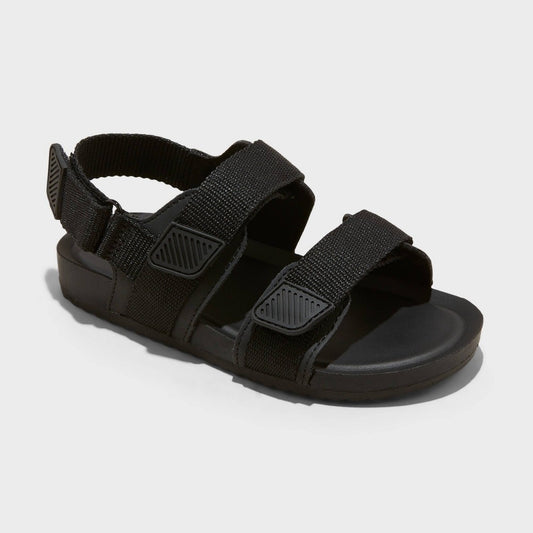 Toddler Cedric Sandals - Cat & Jack™ Black 9T  - Boy