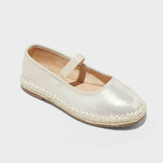Kids' Sadie Espadrille Flat - Cat & Jack™ Gold 3 - Girl