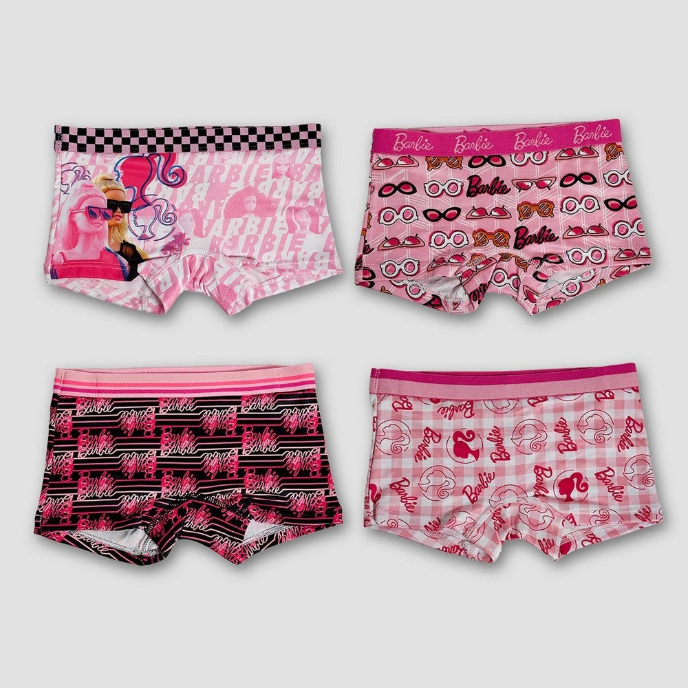 Barbie Boyshort Panties Set, Girl's Size 6