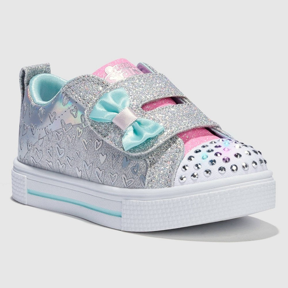 S Sport by Skechers Kelsi Sneakers Aqua Blue/Gray 13 Girls