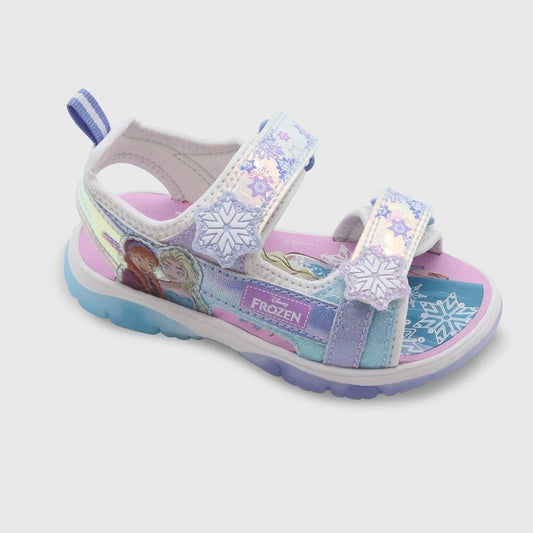 Toddler Disney Frozen Lighted Sandals - Blue 10T - Girl