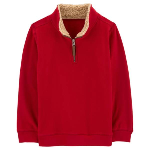 Carter's Toddler Boys Half-Zip Pullover Sweater 5