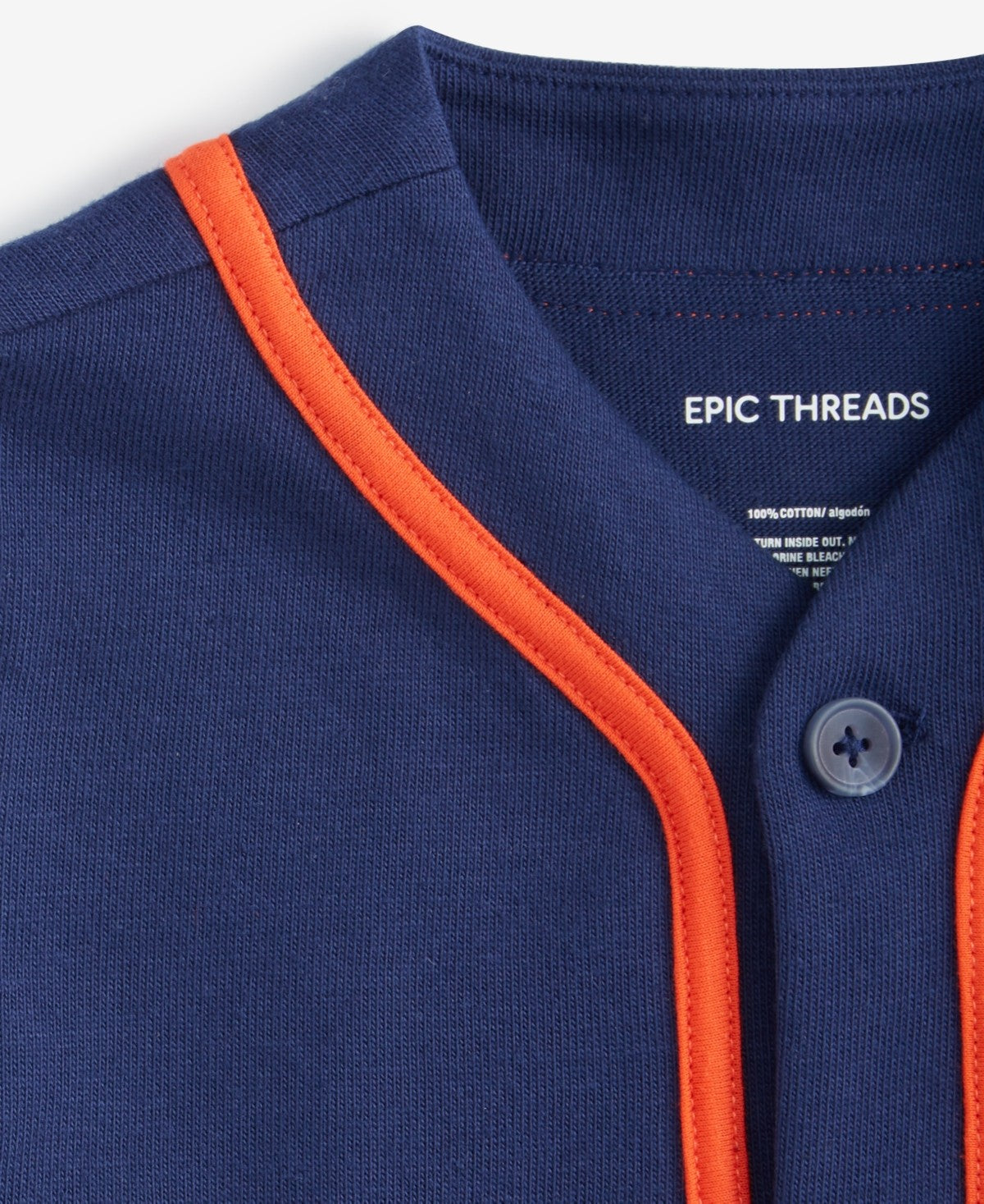 Epic Threads Toddler Boys Baseball Jersey, 2T - Medieval Blue