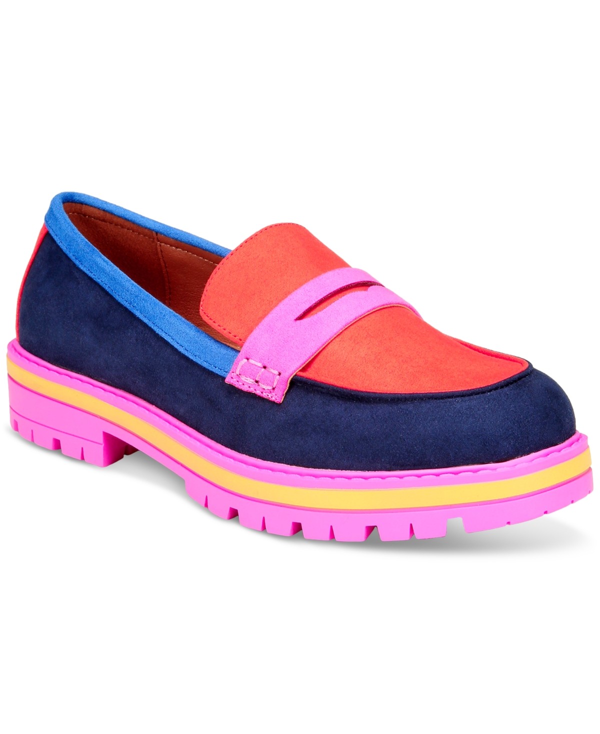 Epic Threads Girls Addison Colorblocked Slip-on Shoes - Multi