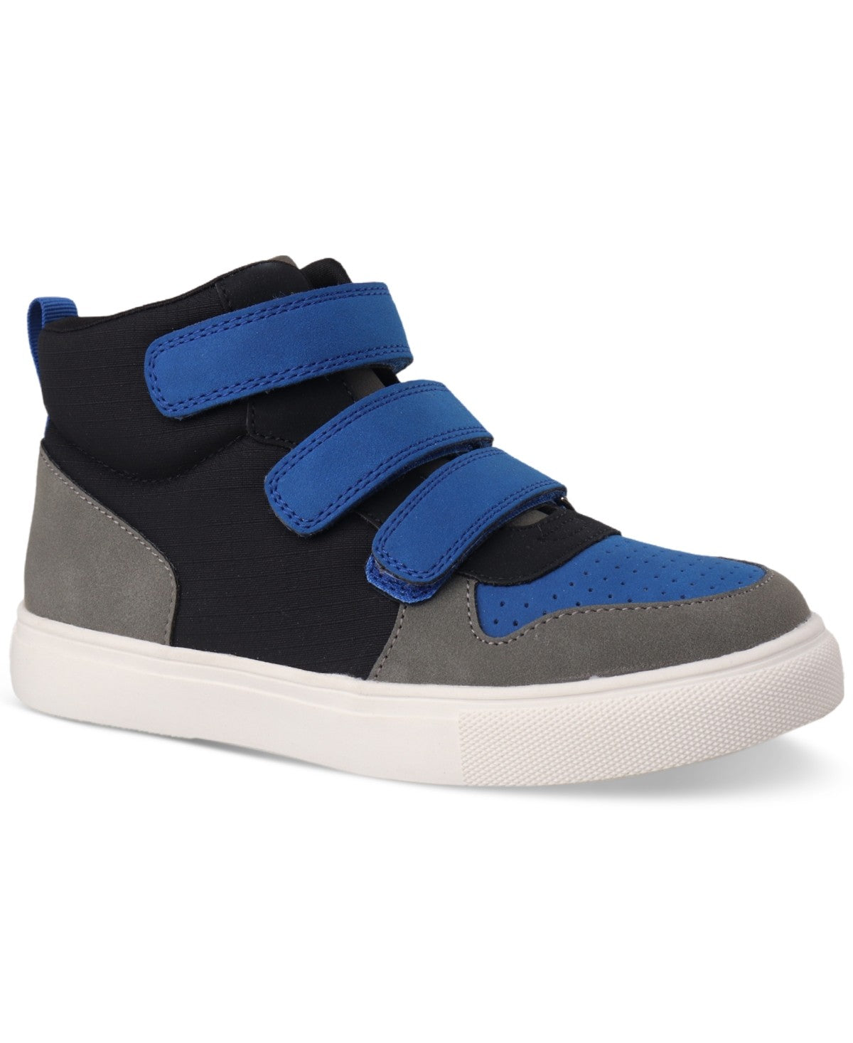 Epic Threads Little & Big Boys Tommy Mid Sneakers - Blk/blu