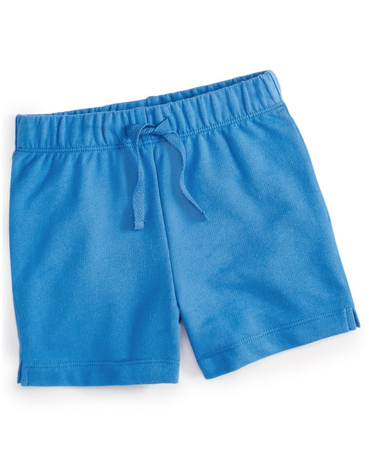 First Impressions Baby Boys French Terry Shorts - Lyric Blue