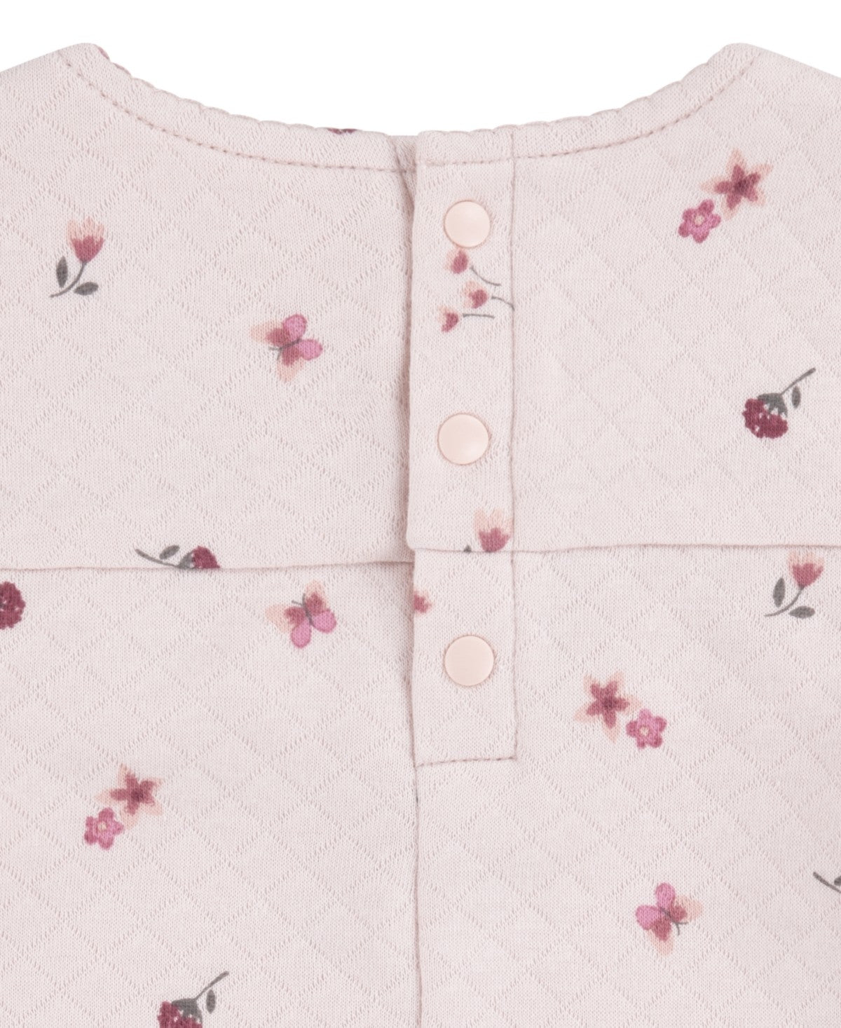 Huggies Lotus Quilted Coverall and Headband Set, 9M girl