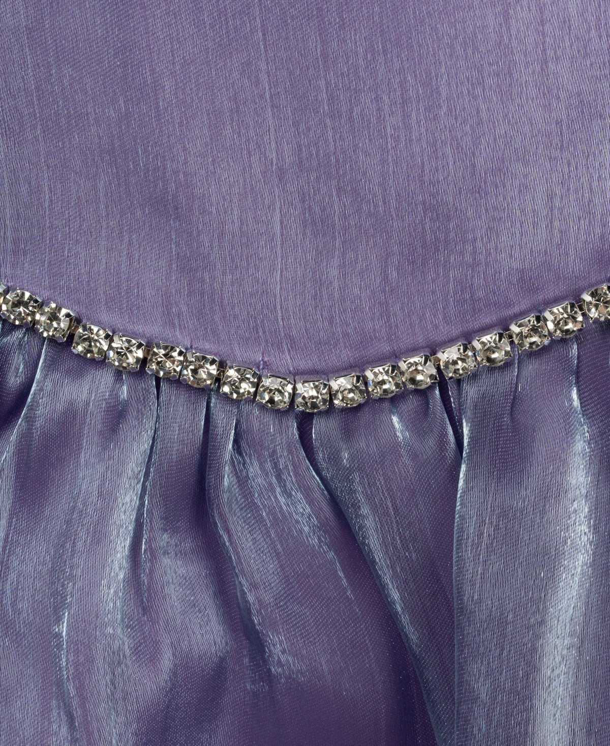 Rare Editions Shimmer Organza Party Dress Lavender, Size 14 Girl