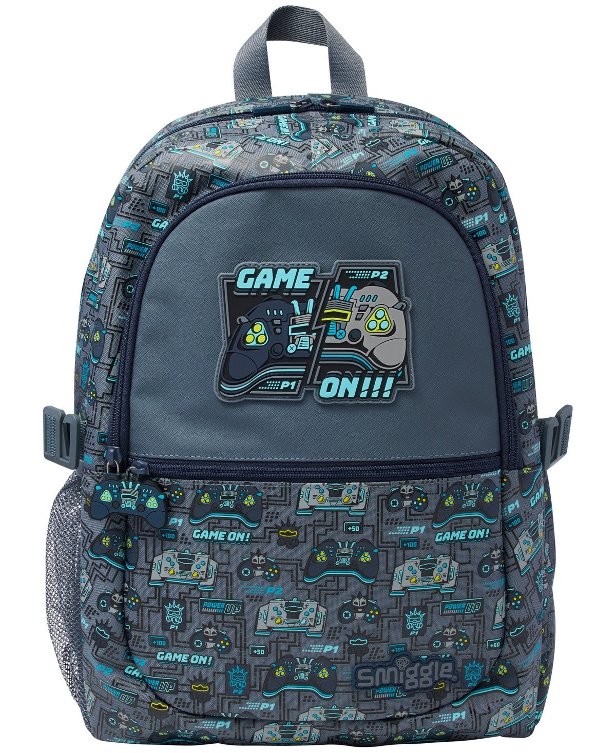 Smiggle Junior Bag Backpack Epic Adventures - Grey - Boy