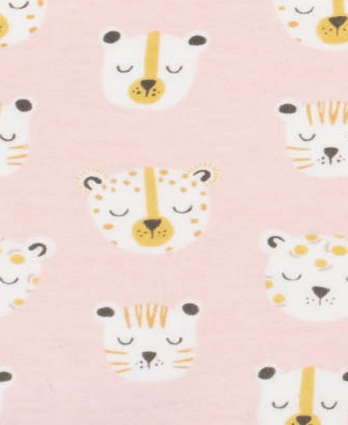 Easy Magnetic Close Baby Footie Cats Fancy, 0-3 Months girl