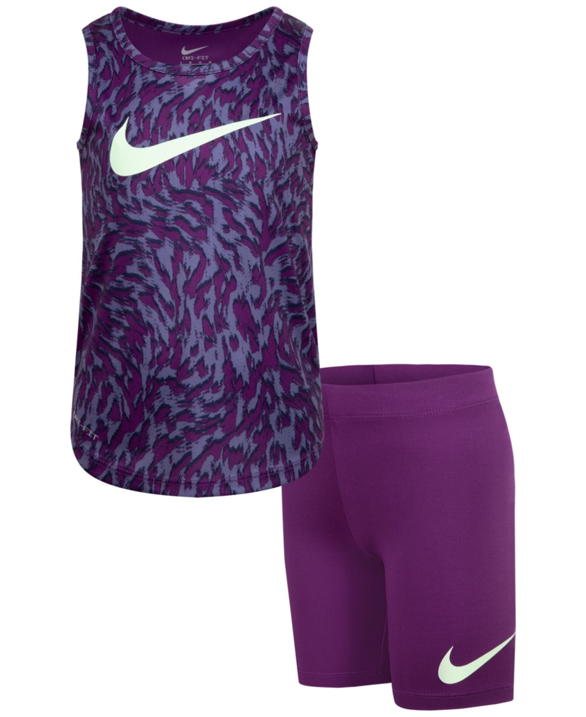 Nike Little Girls Veneer Tank Top and Shorts Set - P0kviotech