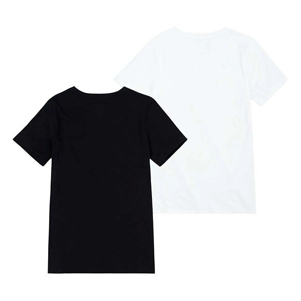 Nike Boys Crew Undershirt 2-Pack Black/White L