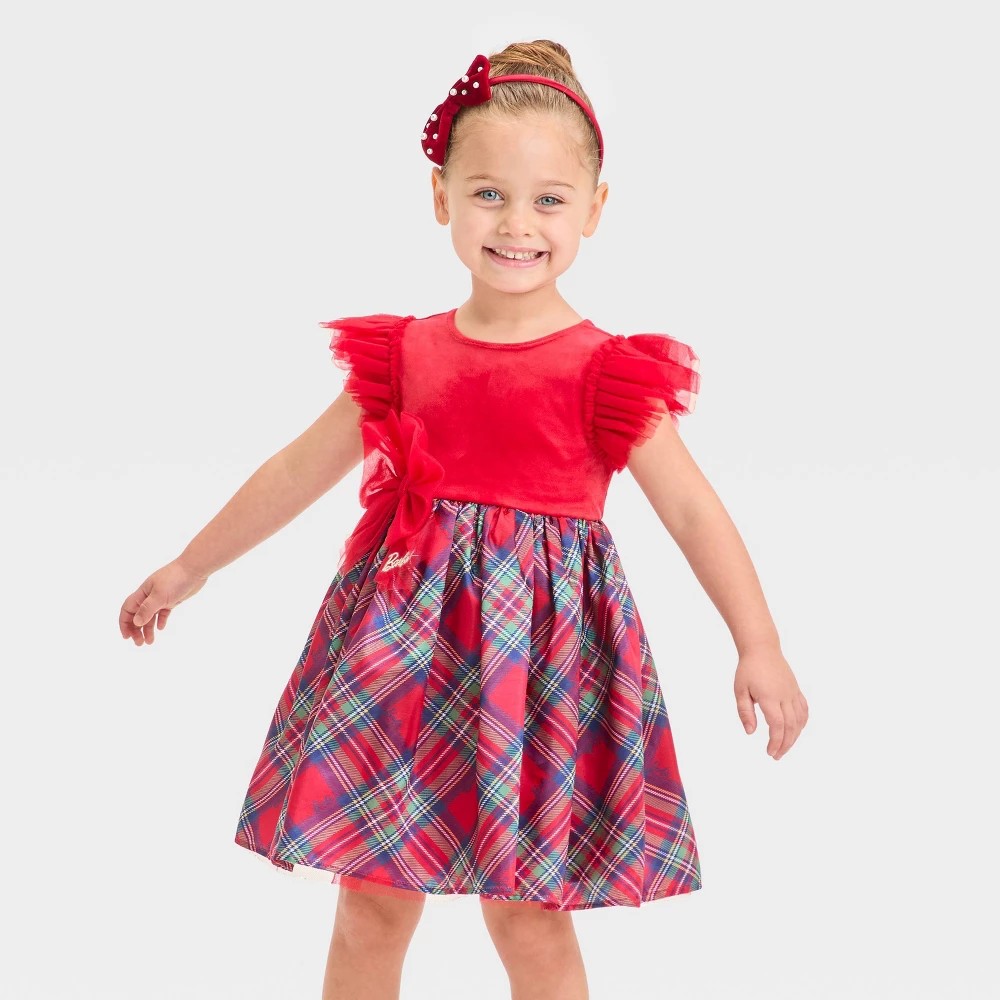 Mattel Barbie Dream Closet Toddler girls Dress, Size 2T