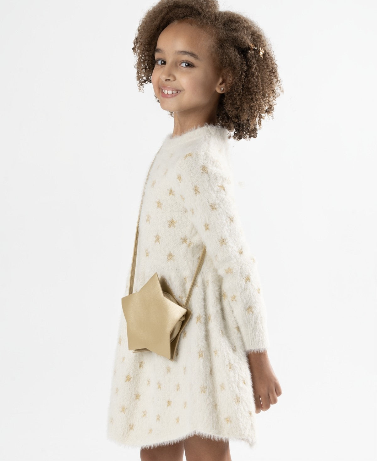 Rare Editions Girls Star Sweater Dress 4T
with Bag