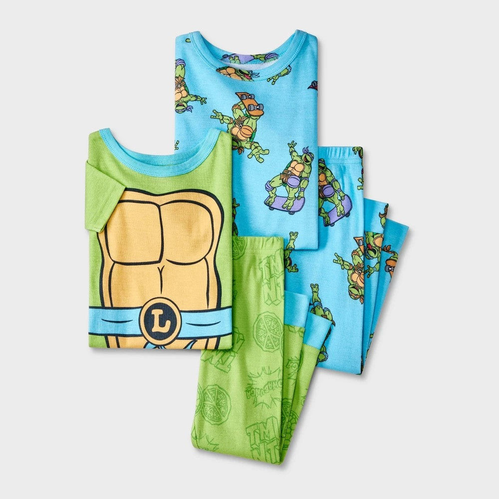 Teenage Mutant Ninja Turtles 4pc Pajamas - Green 2T boys