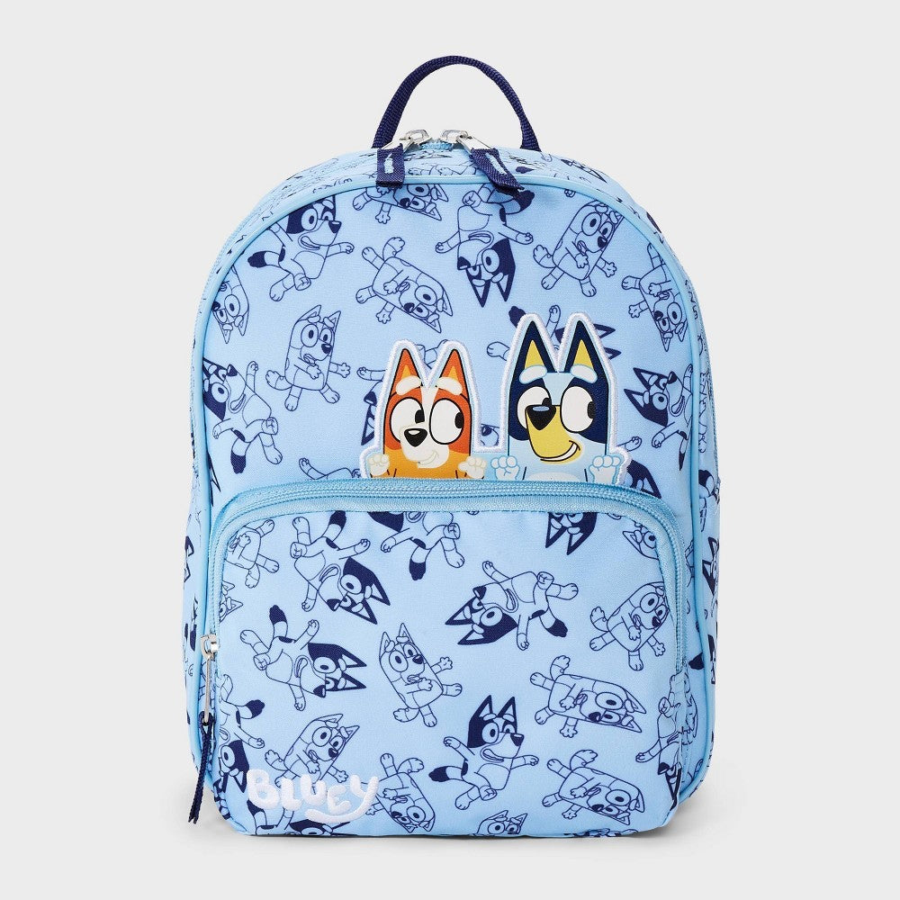 Bluey Toddler Peek-a-Boo Mini Backpack One Size Blue