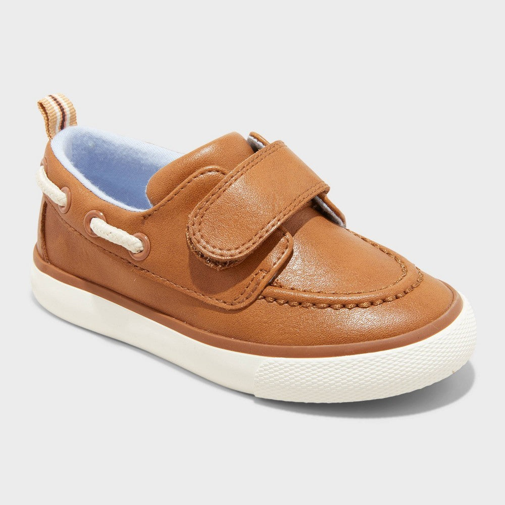 Cat & Jack Toddler Levi Boat Shoes 9T - Cognac
Boys