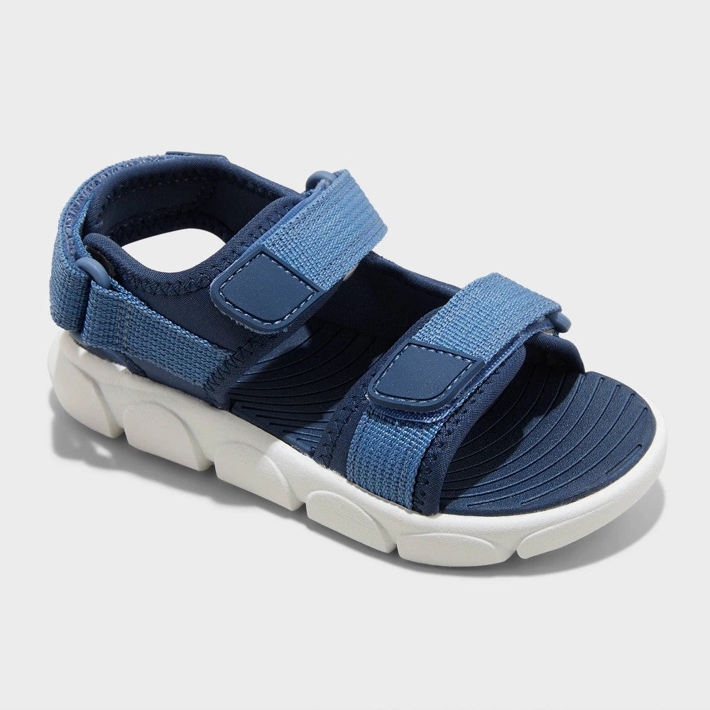 Cat & Jack Toddler boys Adventure Sandals Navy Blue 12T