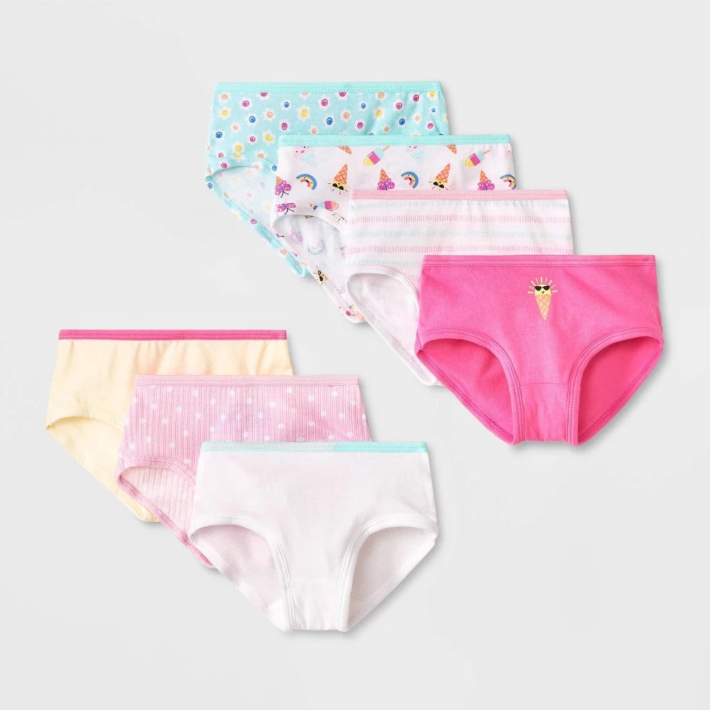 Cat & Jack™ Toddler Girls' 7pk 'Ice Cream' Briefs