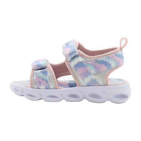 Disney Classics Toddler Girls Strap Sandals, Size 12 Pink