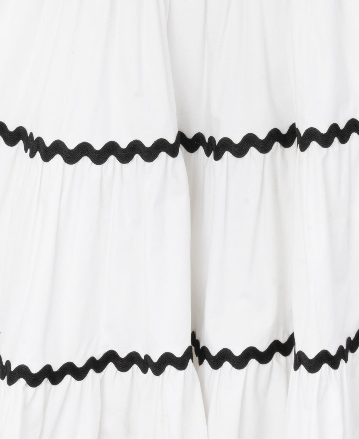 Rare Editions Ric-Rac A-Line Dress White, Size 12 girl