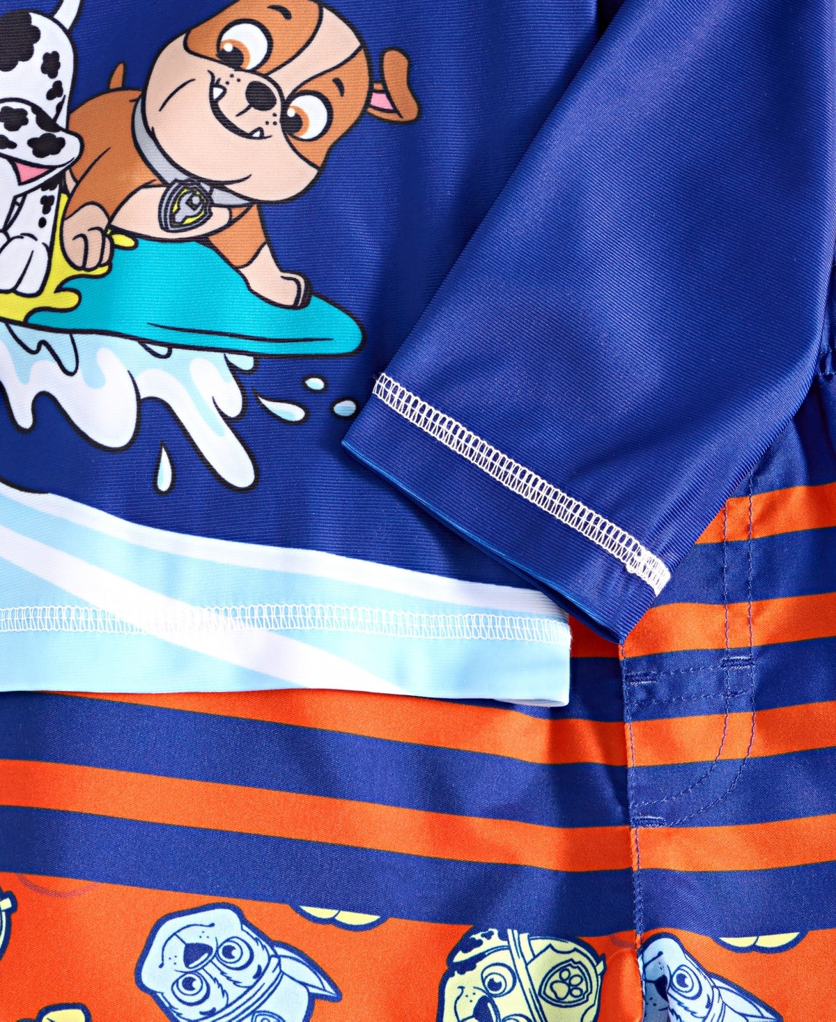 Paw Patrol Boys 3T Rash Guard & Swim Trunks Set