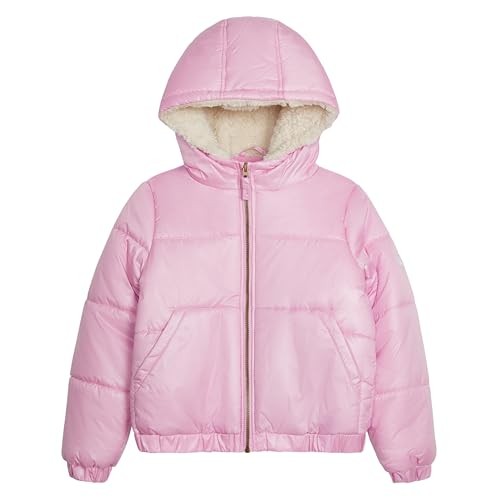 Jessica Simpson Girls' 4T Puffer Jacket with Matching Beanie