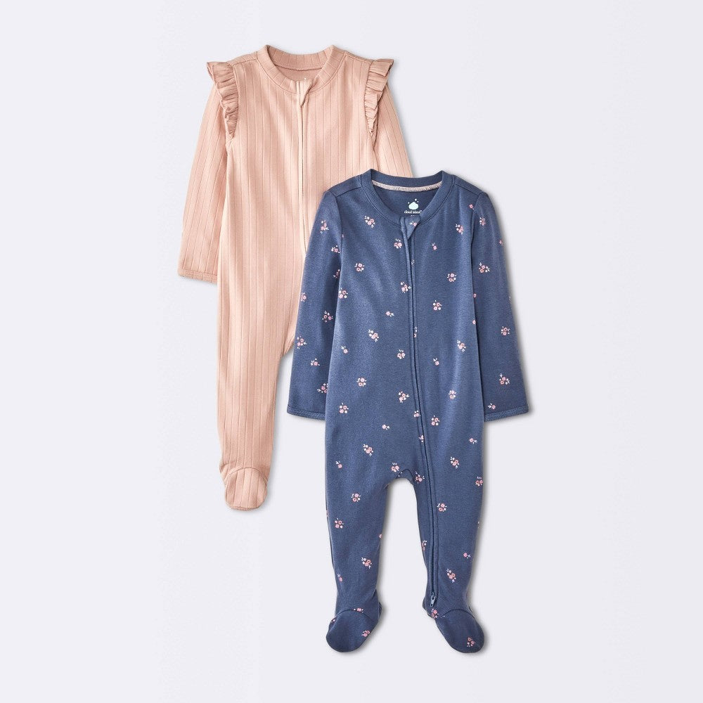 Cloud Island Baby Girls' Floral Sleep N' Play
3-6M 2pc