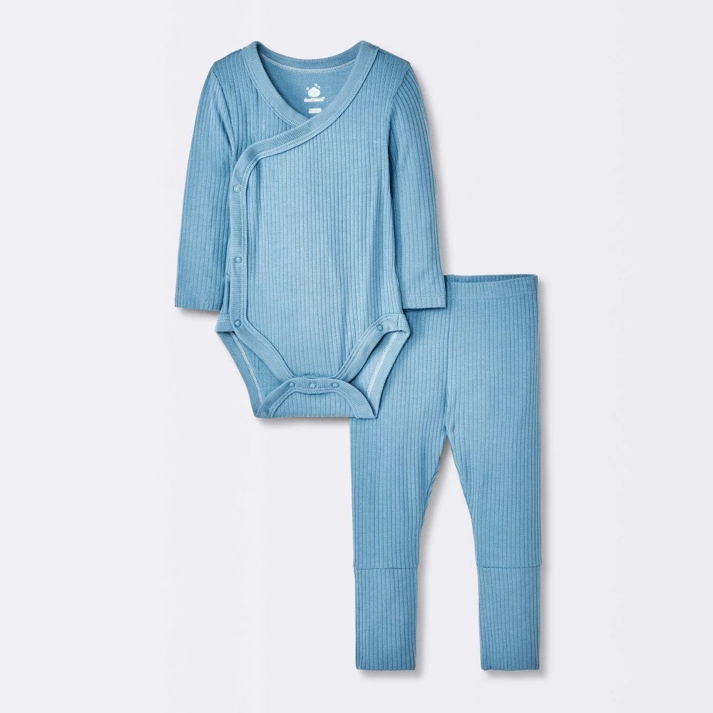 Cloud Island Boys' 2pc Top & Bottom Set Blue 12M