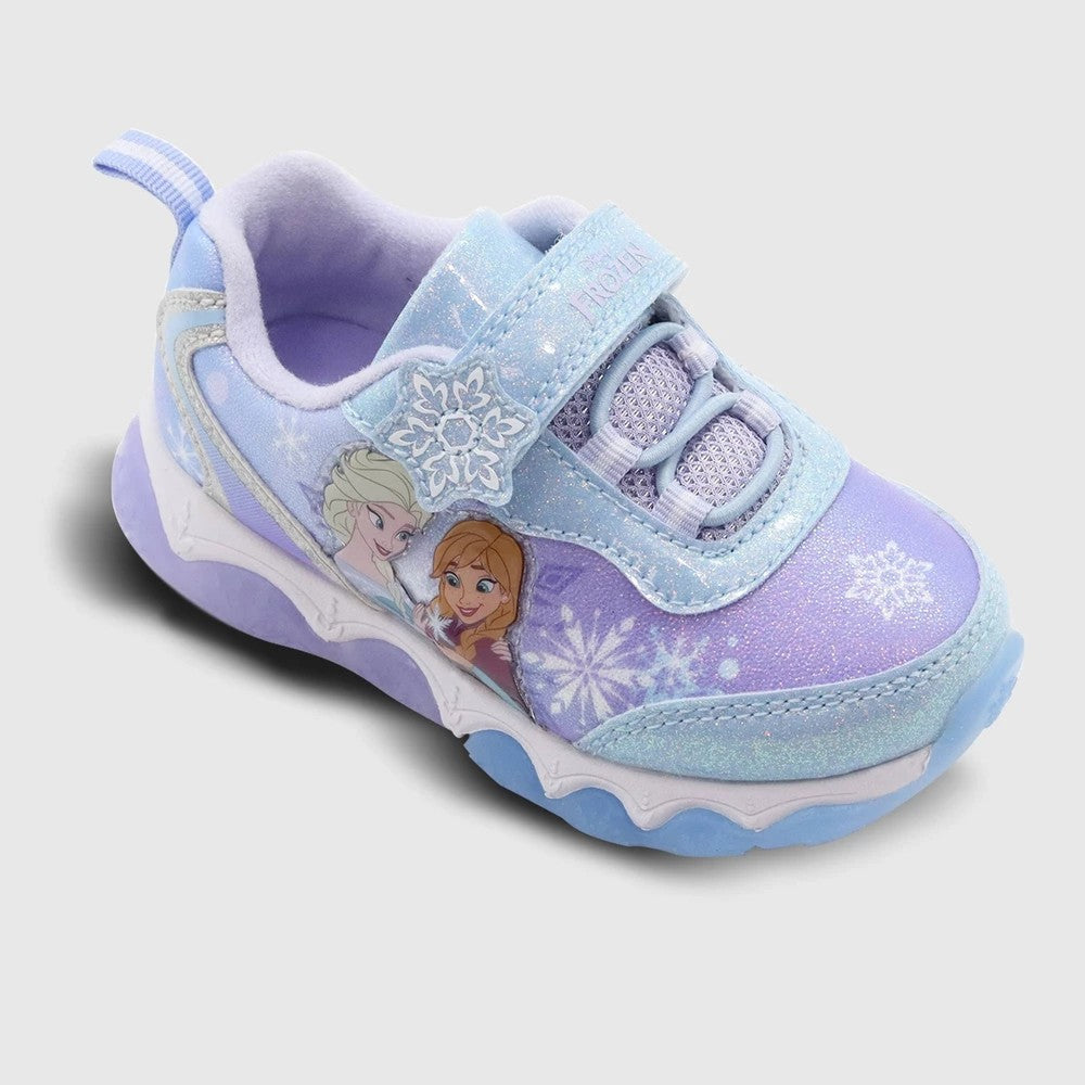 Disney Toddler Frozen Athletic Sneakers Purple/Blue 6T - Girls