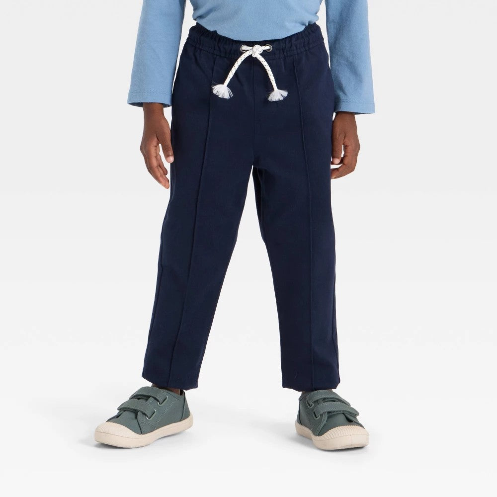 Cat & Jack Toddler Boys' Tapered Blue Pants 18M