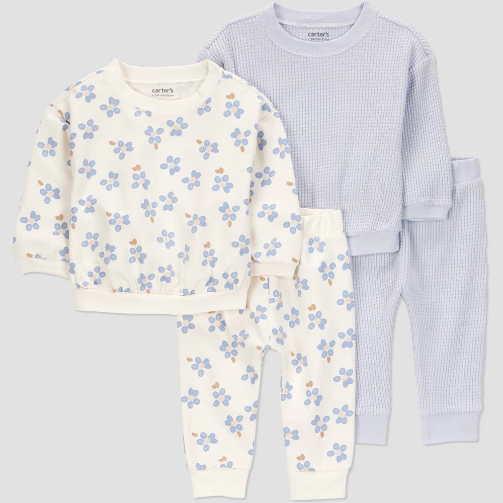 Carter's Baby Girls' 4pc Floral Set 18M