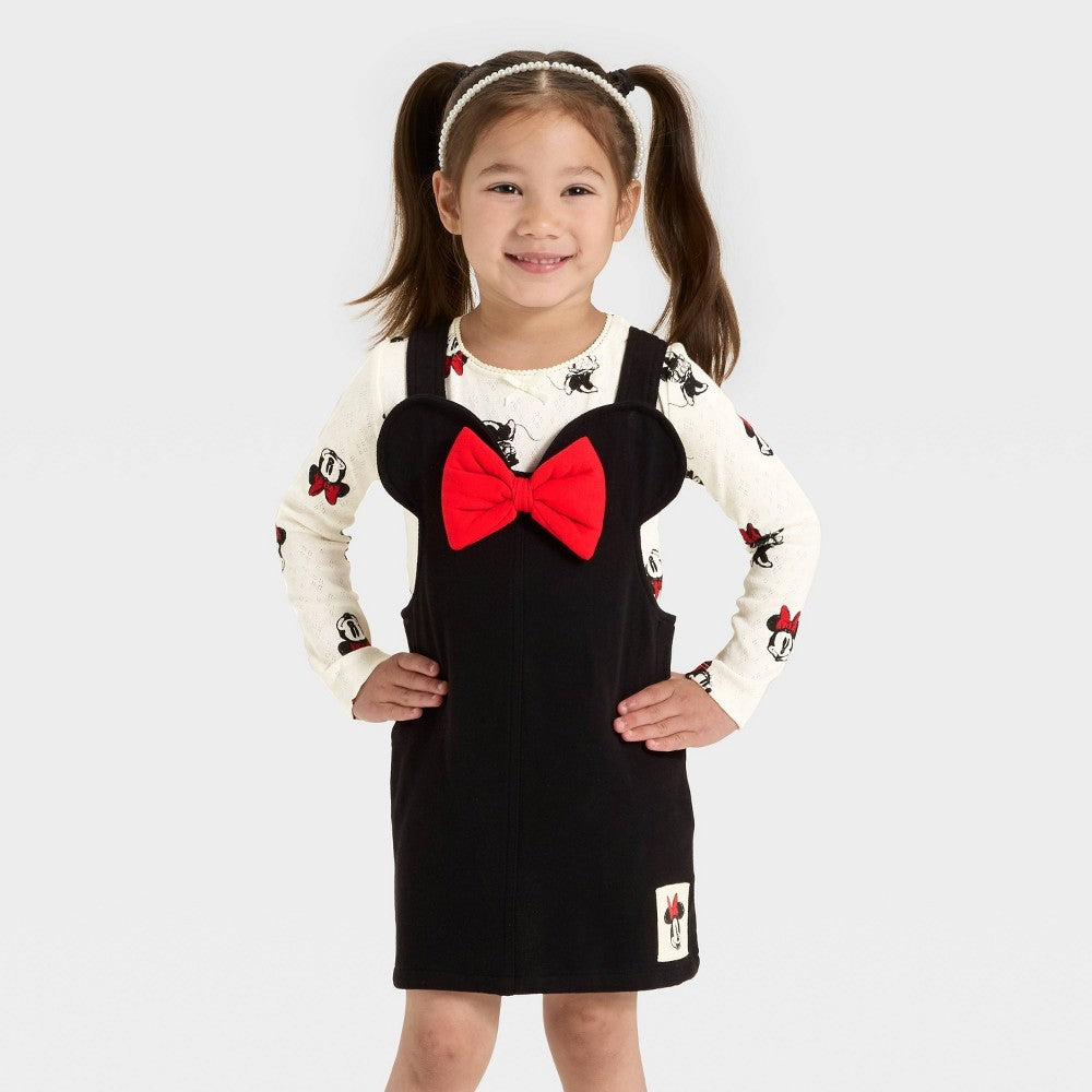 Disney Minnie Mouse 2pc Top & Knit Dress Set 4T
