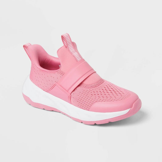 Kids' Dillon Slip-on Performance Sneakers - All in Motion™ Pink 4 - Girl