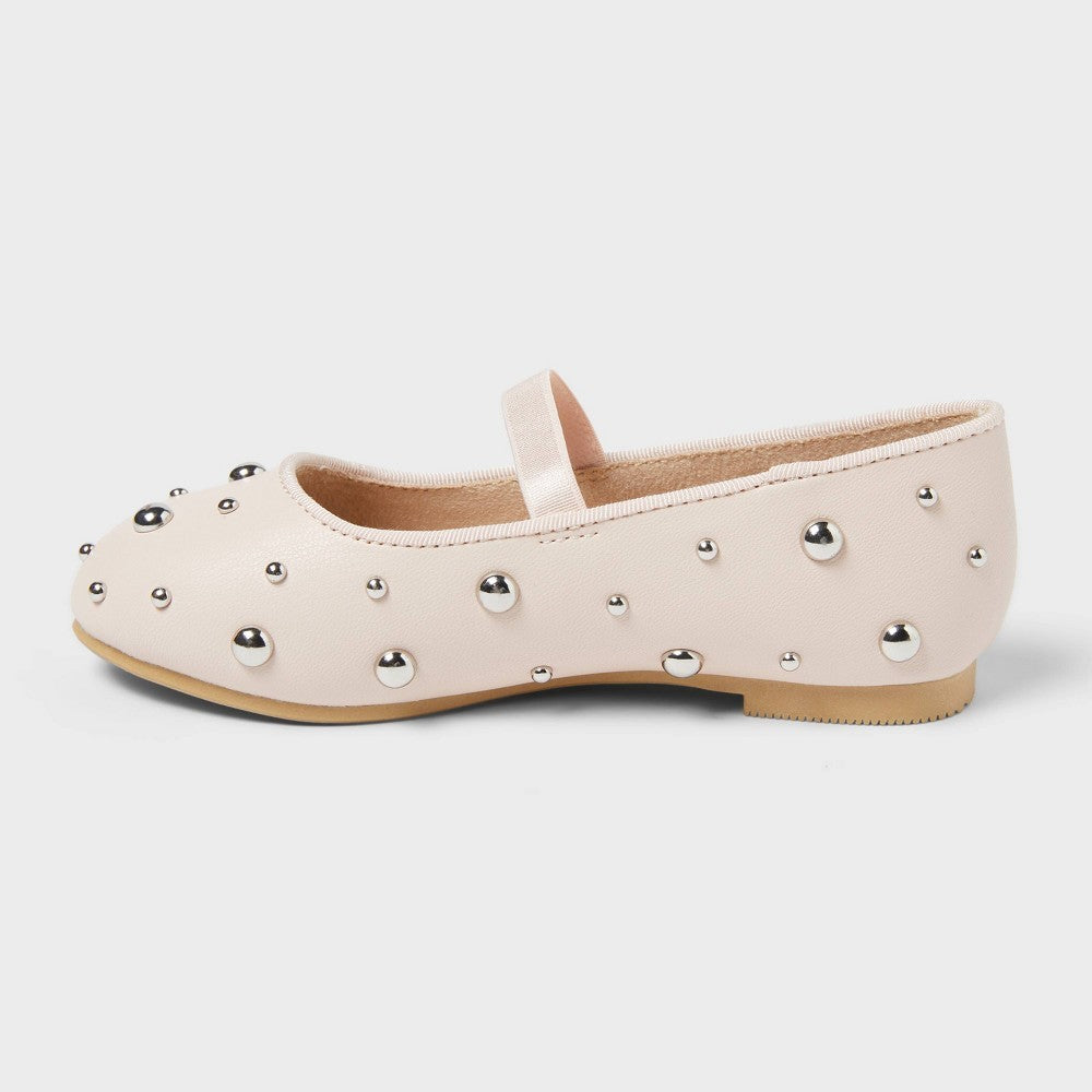 Cat & Jack Toddler Ballet Flats 5T - Memory Foam, girl