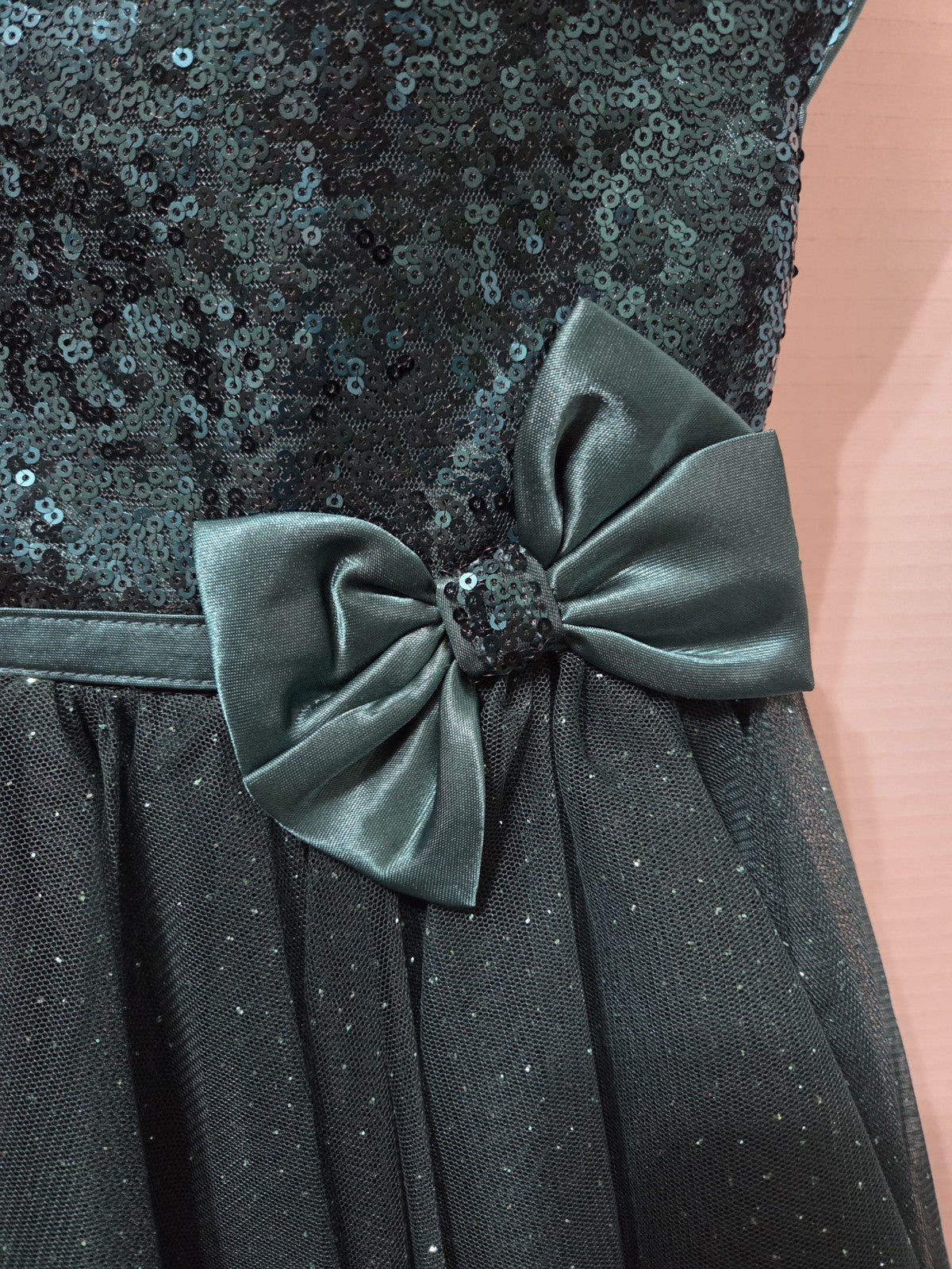 Jona Michelle Emerald Green Formal Dress, Size 2T girl