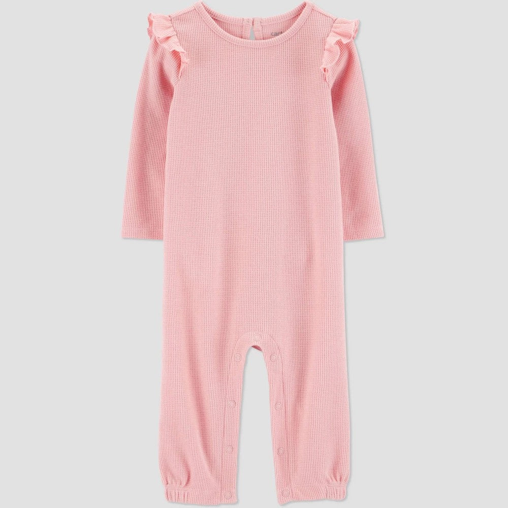 Carter's Baby Girls' Romper Pink 12M