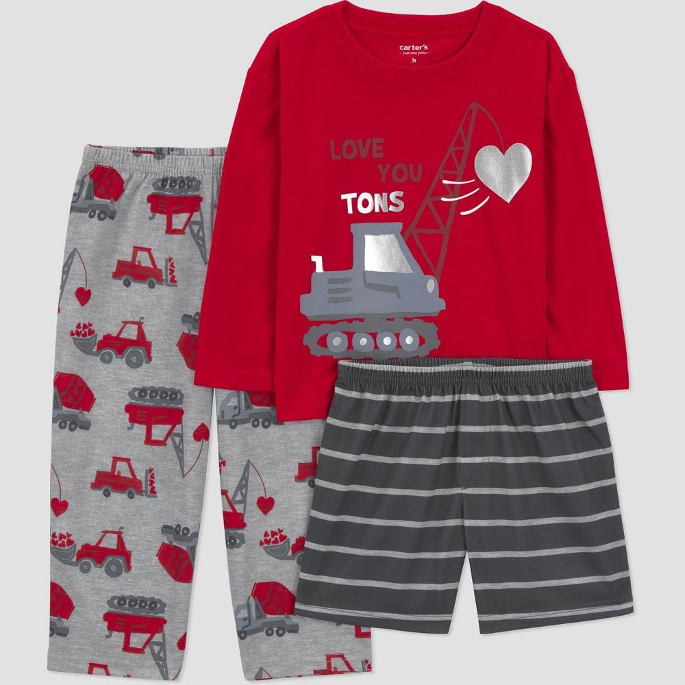 Carter's Toddler Boys' 3pc Pajama Set 5T