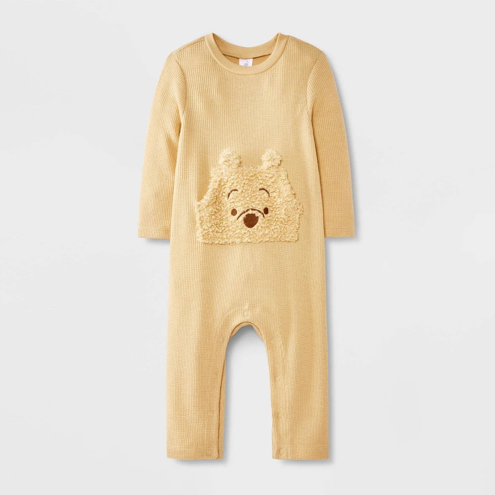 Cloud Island Baby Winnie the Pooh Romper Beige 6-9M boys