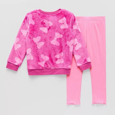 Disney Toddler Girls Minnie Mouse 2-Pc Pant Set, 4t
